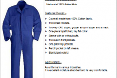 Cotton Coverall